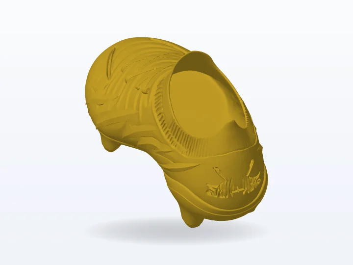 Modelo 3D del trofeo bota de oro para imprimir